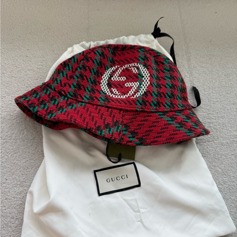 Bucket hat tweed Gucci - Picture 5 of 5